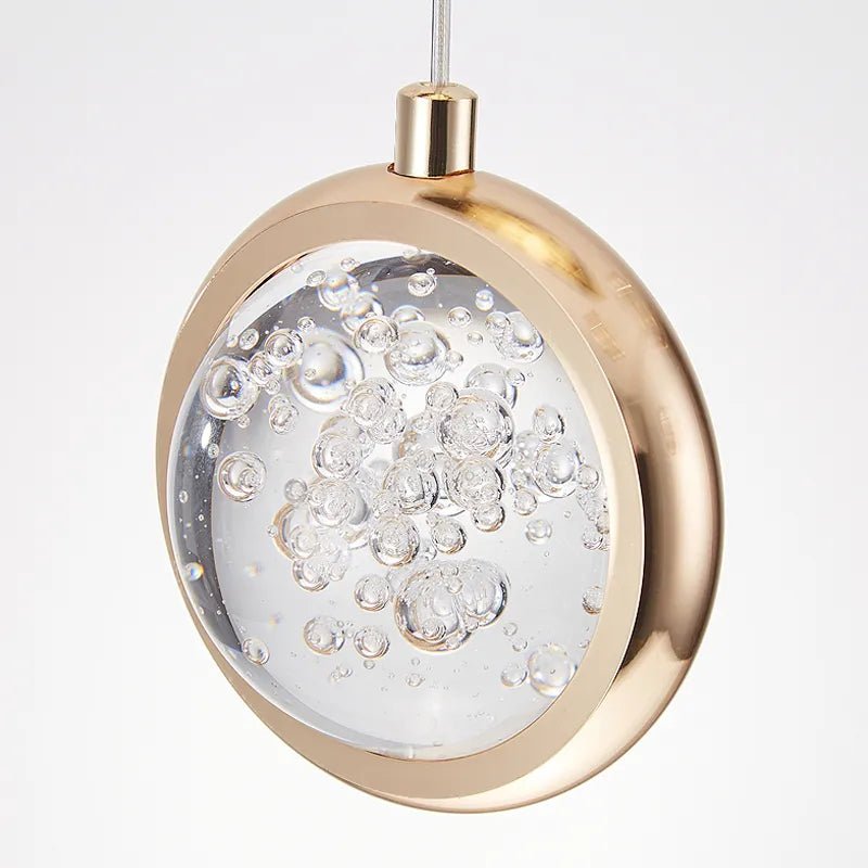Reina Crystal Long Chandelier - Lightings Menu