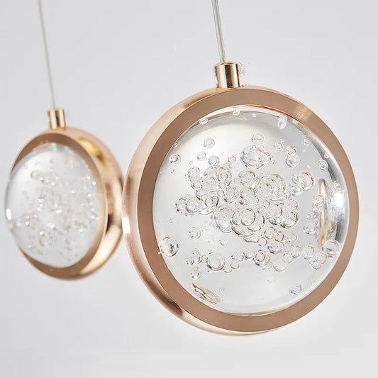 Reina Crystal Long Chandelier - Lightings Menu