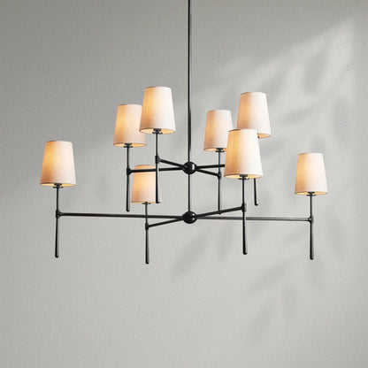 Rhodesy 2 - Tier Round Chandelier - Lightings Menu