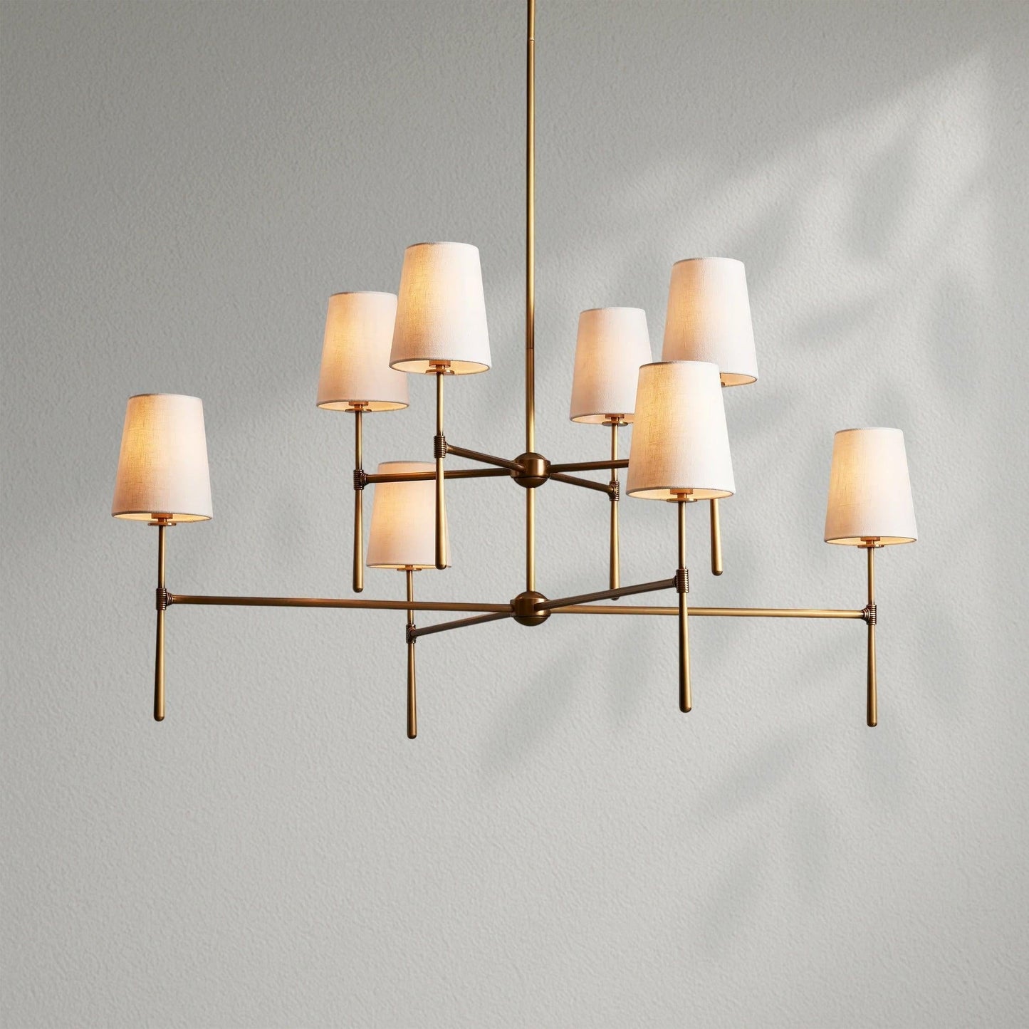 Rhodesy 2 - Tier Round Chandelier - Lightings Menu
