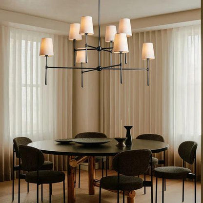 Rhodesy 2 - Tier Round Chandelier - Lightings Menu