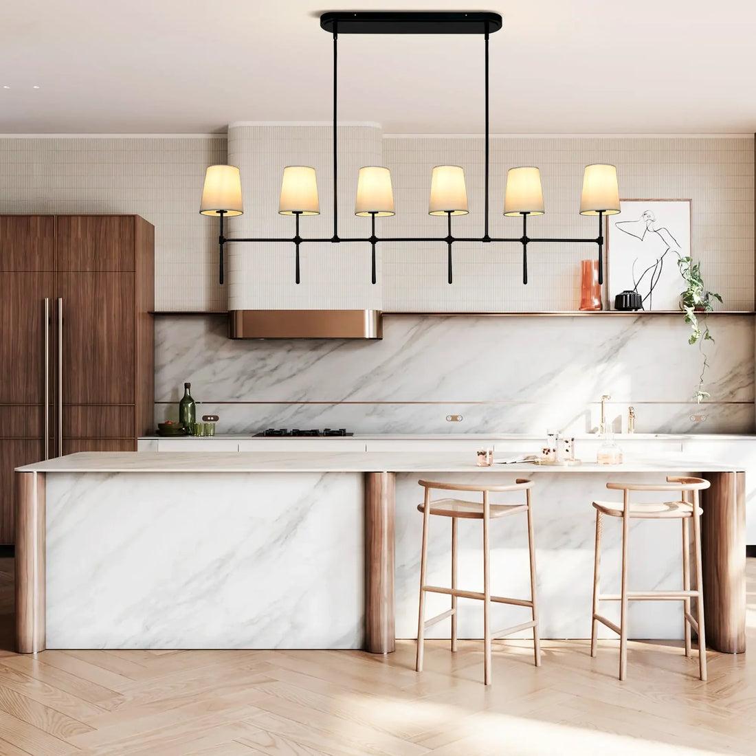Rhodesy Linear Chandelier 5/6 Light - Lightings Menu