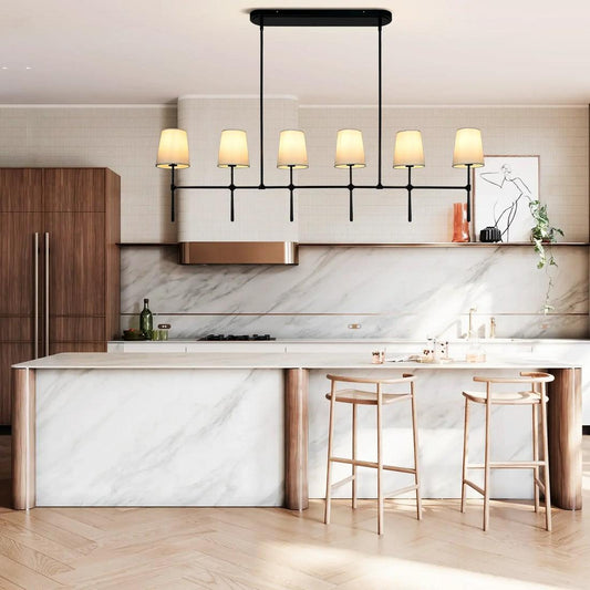 Rhodesy Linear Chandelier 5/6 Light - Lightings Menu