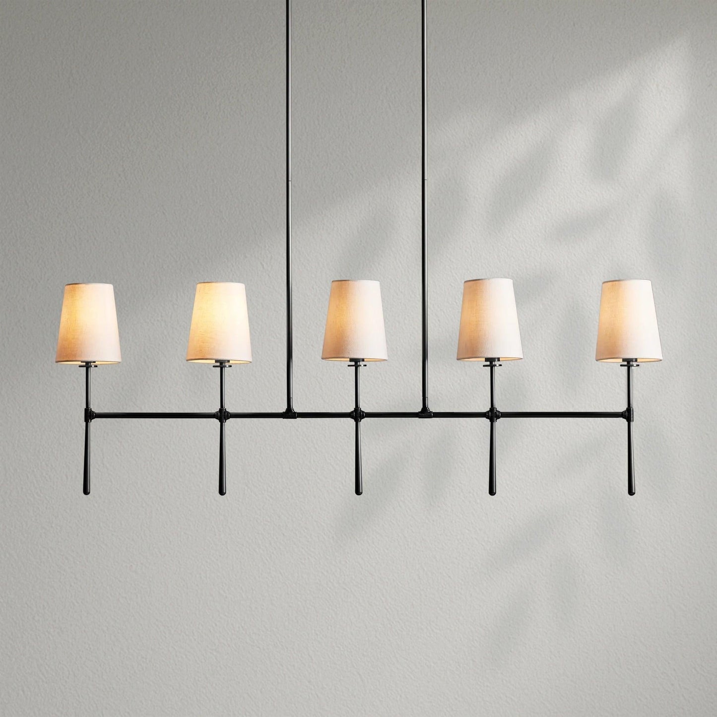 Rhodesy Linear Chandelier 5/6 Light - Lightings Menu