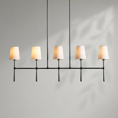 Rhodesy Linear Chandelier 5/6 Light - Lightings Menu