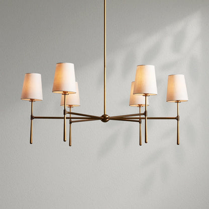 Rhodesy Round Chandelier 4/6 Light - Lightings Menu