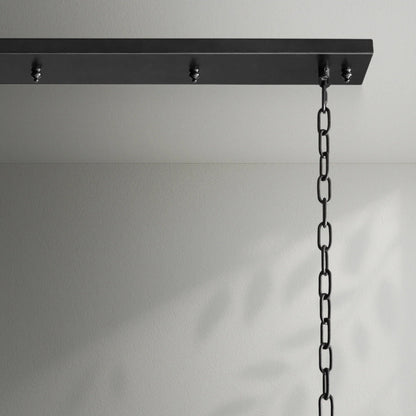Rhy Rectangular Chandelier - Lightings Menu