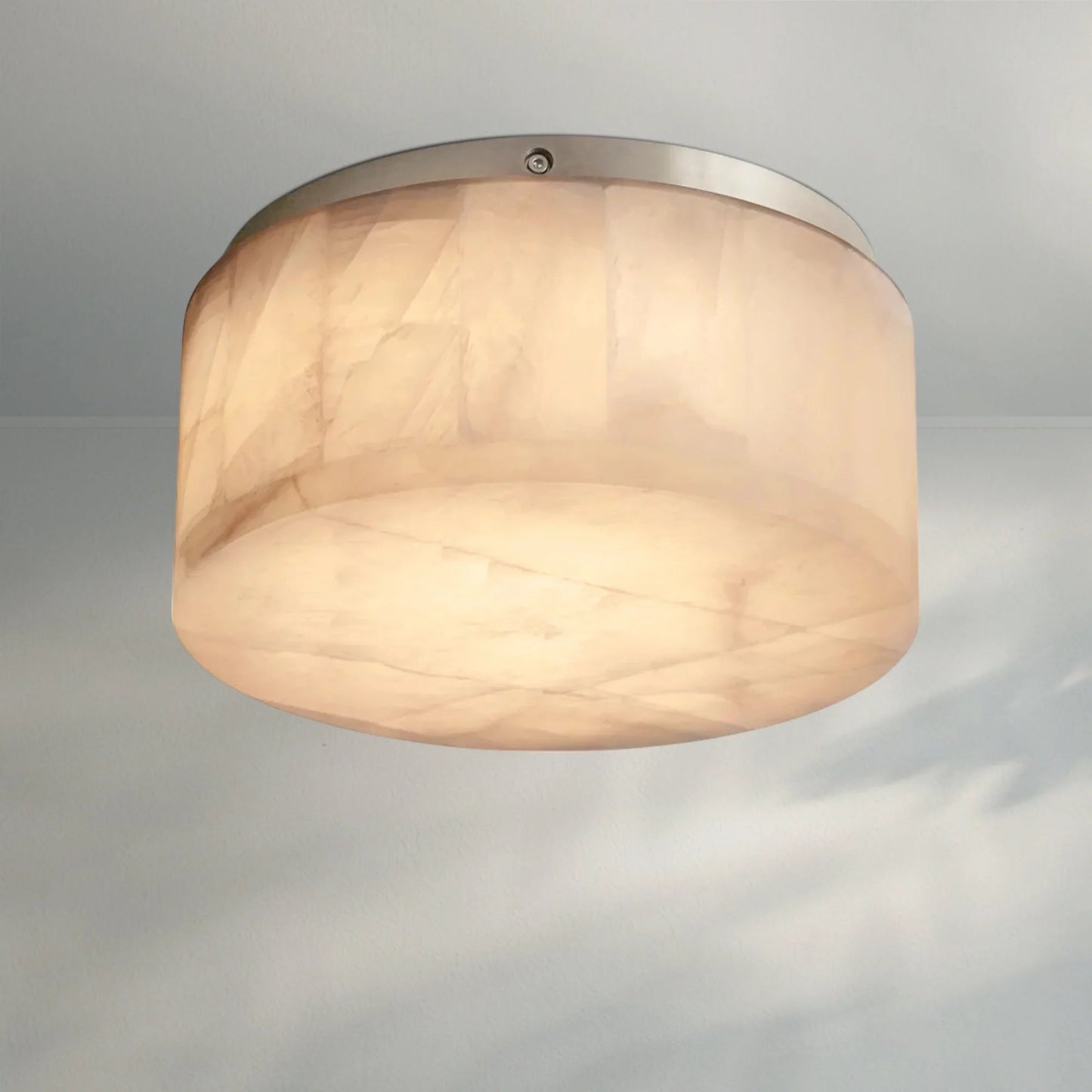 Rivaga Calcite Round Flushmount - Lightings Menu