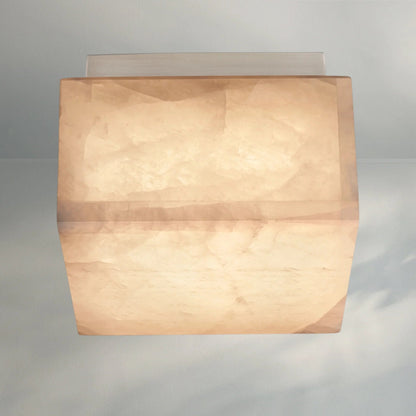 Rivaga Calcite Square Flushmount - Lightings Menu
