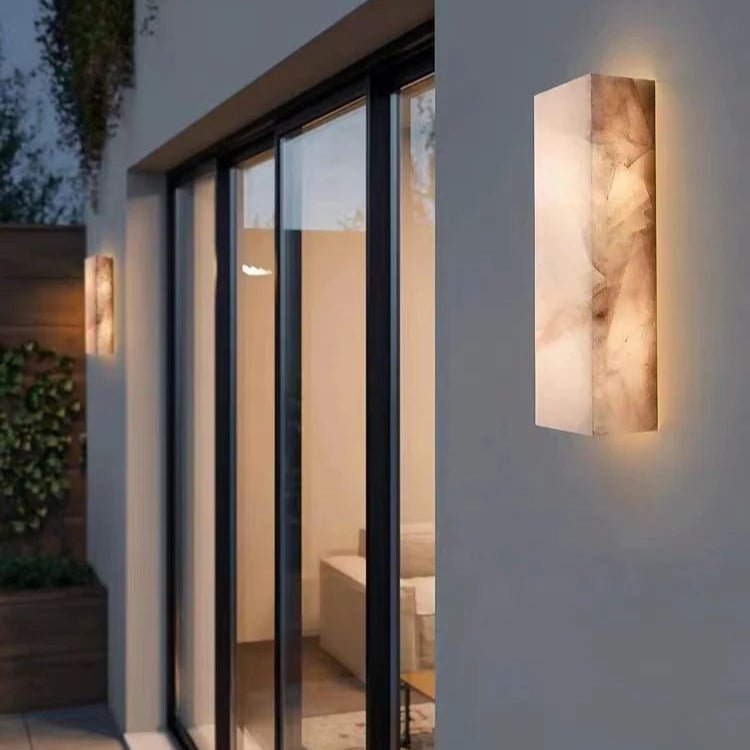 Rivaga Calcite Wall Sconce - Lightings Menu