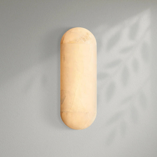 Rivaga Lisse Alabaster Sconce - Lightings Menu