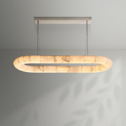 Rivaga Lisse Oval Chandelier - Lightings Menu