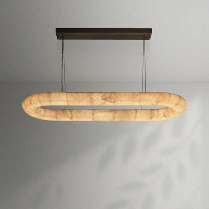 Rivaga Lisse Oval Chandelier - Lightings Menu