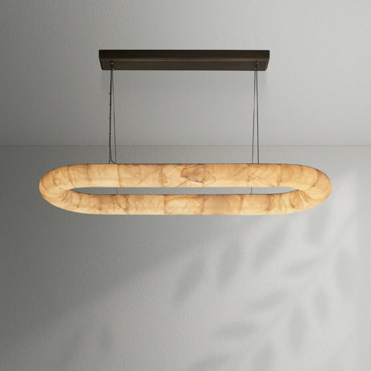 Rivaga Lisse Oval Chandelier - Lightings Menu