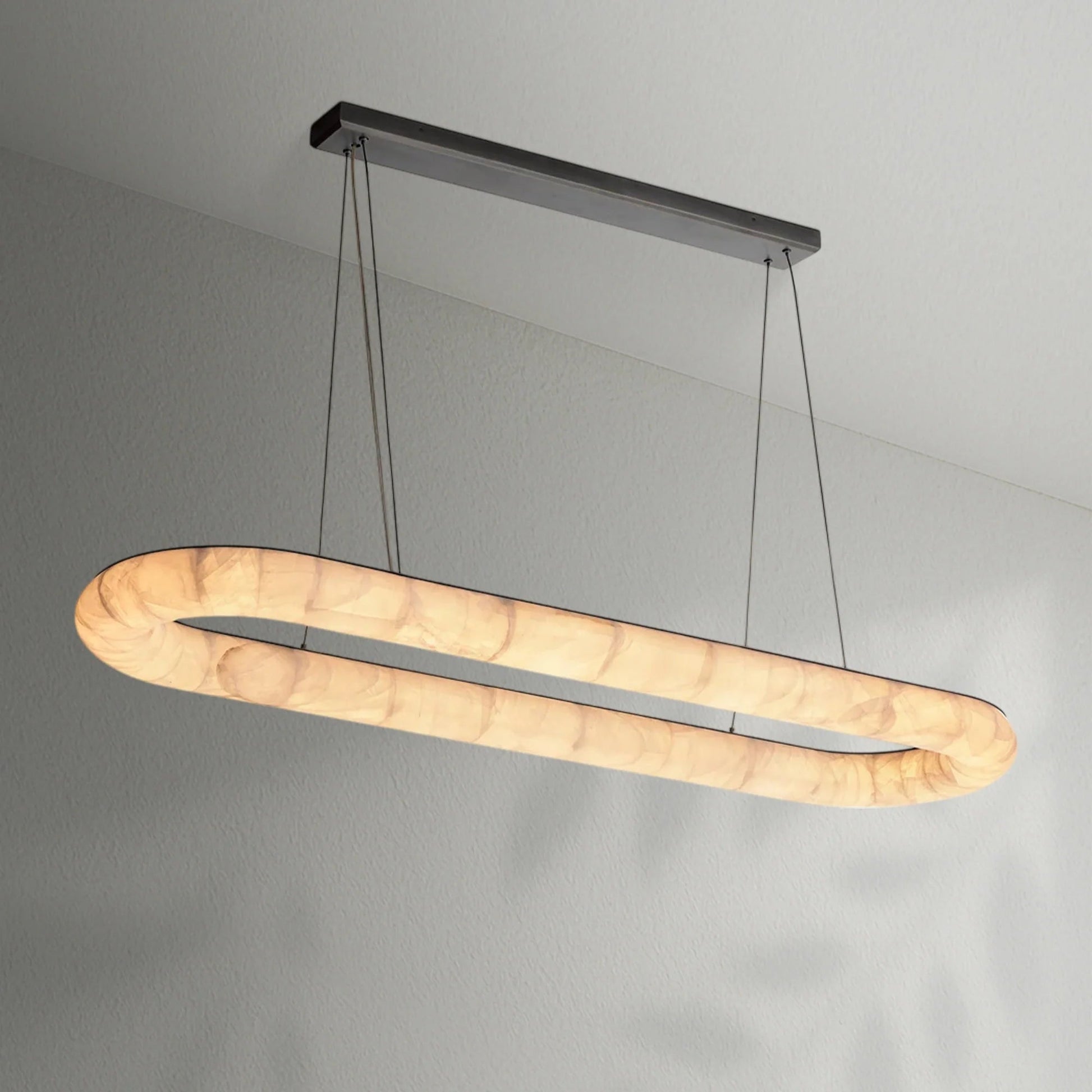 Rivaga Lisse Oval Chandelier - Lightings Menu