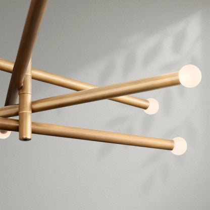 Roussea 8/10 - Light Mobile Orb Chandelier - Lightings Menu