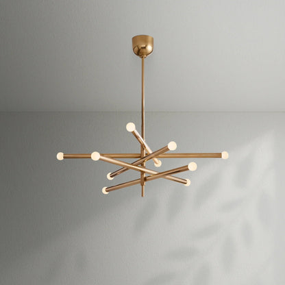 Roussea 8/10 - Light Mobile Orb Chandelier - Lightings Menu