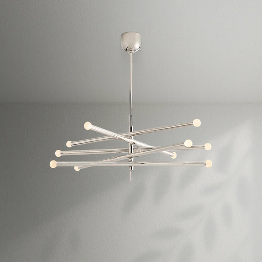 Roussea 8/10 - Light Mobile Orb Chandelier - Lightings Menu