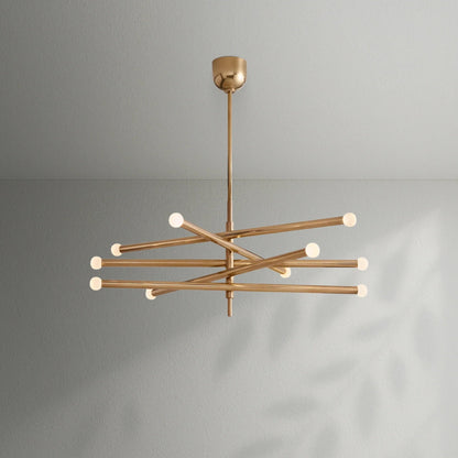 Roussea 8/10 - Light Mobile Orb Chandelier - Lightings Menu