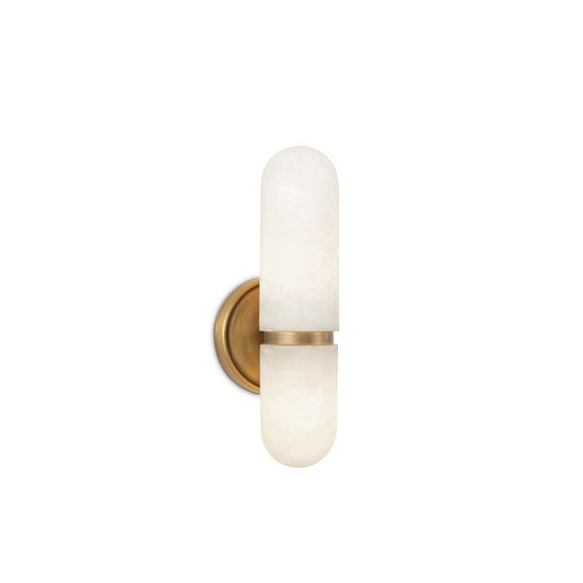 Salon Alabaster Small Sconce - Lightings Menu