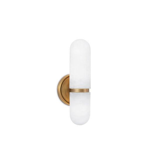 Salon Alabaster Small Sconce - Lightings Menu