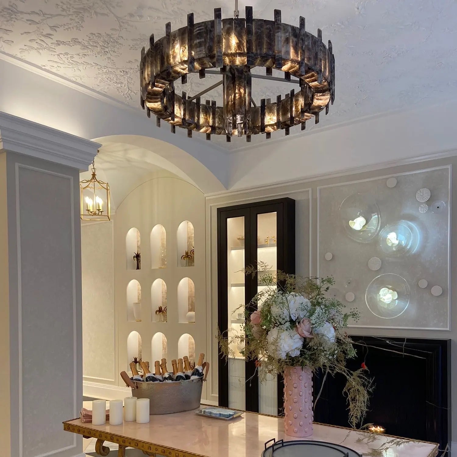 Saturn chandelier - Lightings Menu
