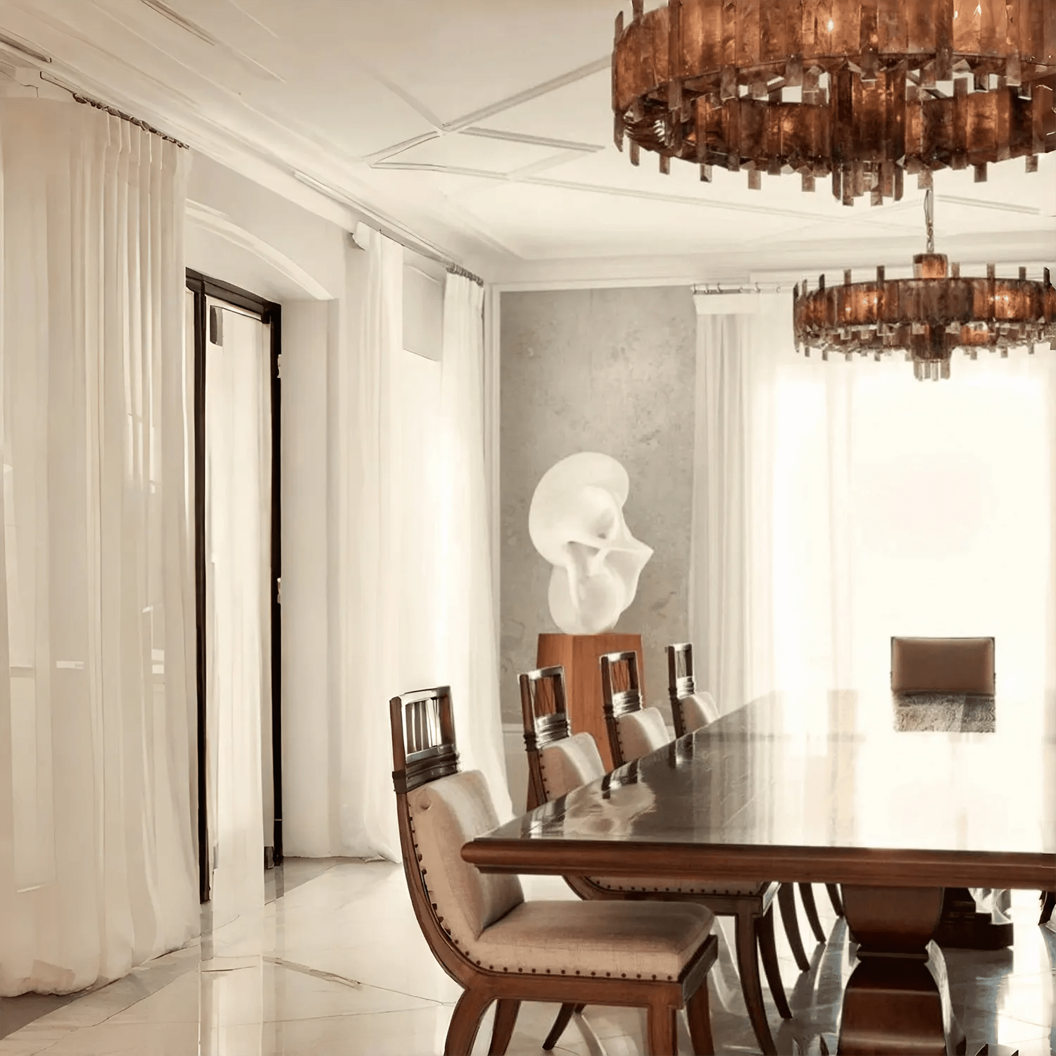 Saturn chandelier - Lightings Menu