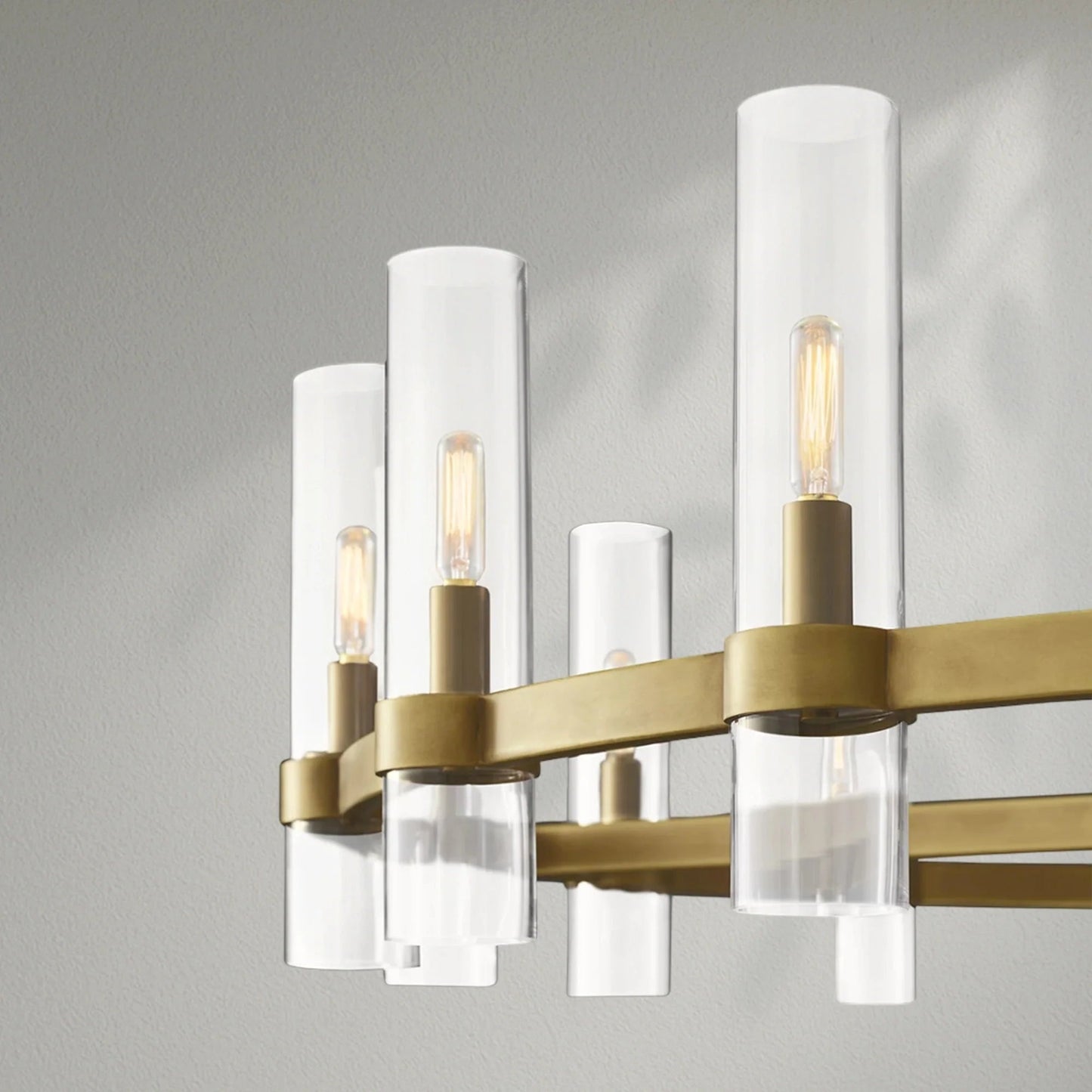 Savelle Glass Double Wall Sconce - Lightings Menu
