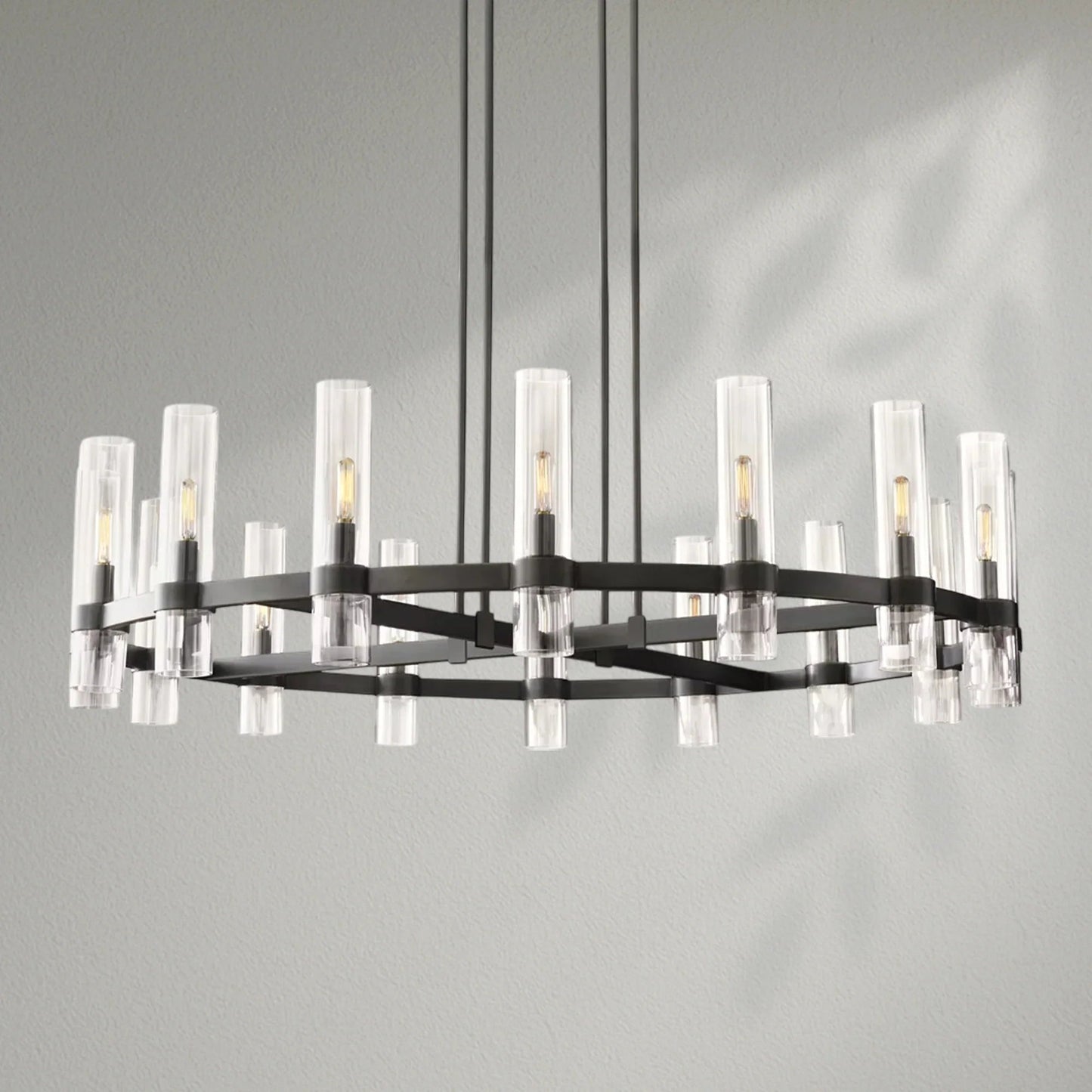 Savelle Glass Double Wall Sconce - Lightings Menu