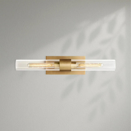 Savelle Glass Linear Wall Sconce - Lightings Menu