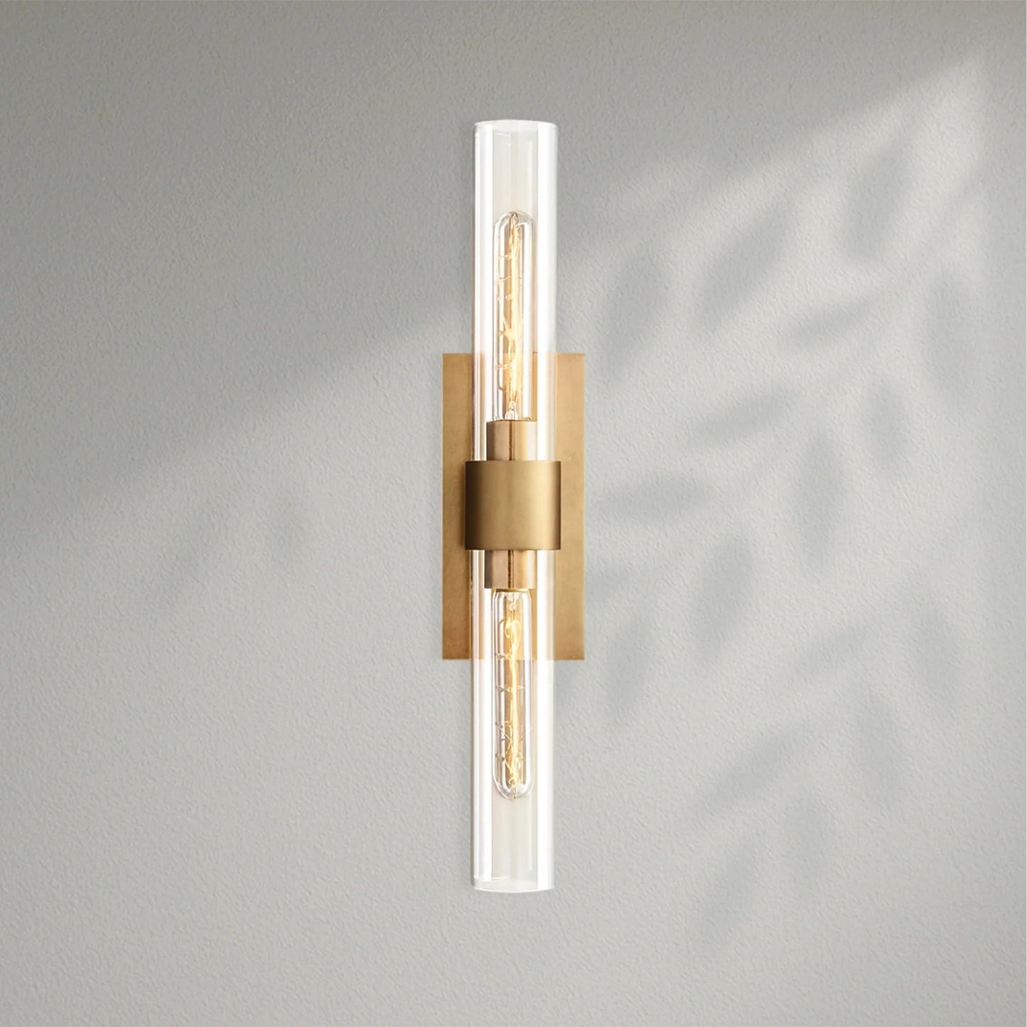 Savelle Glass Linear Wall Sconce - Lightings Menu