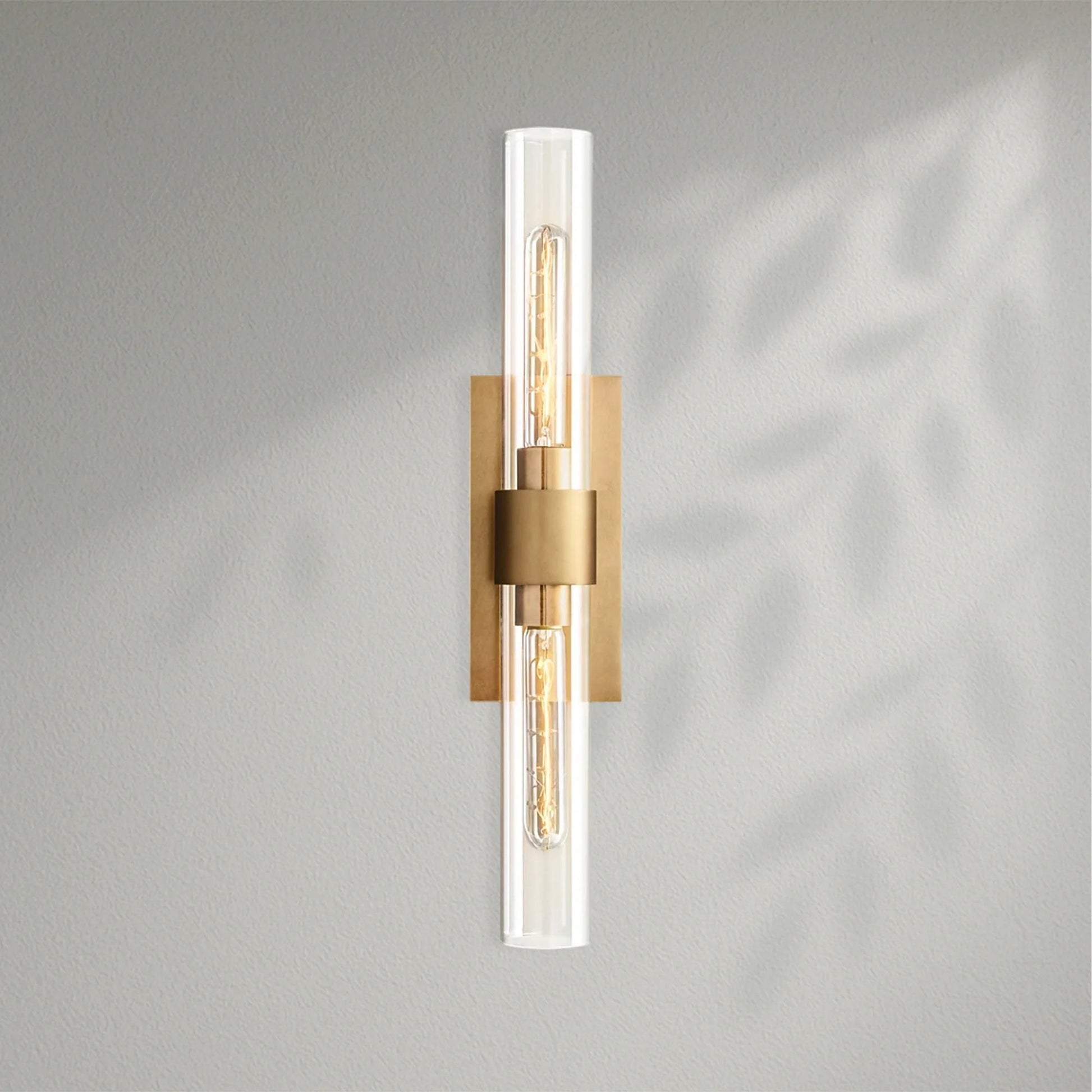 Savelle Glass Linear Wall Sconce - Lightings Menu