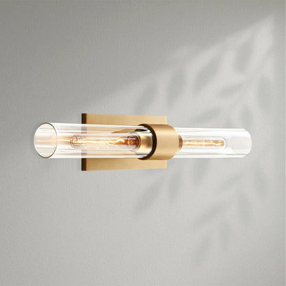 Savelle Glass Linear Wall Sconce - Lightings Menu