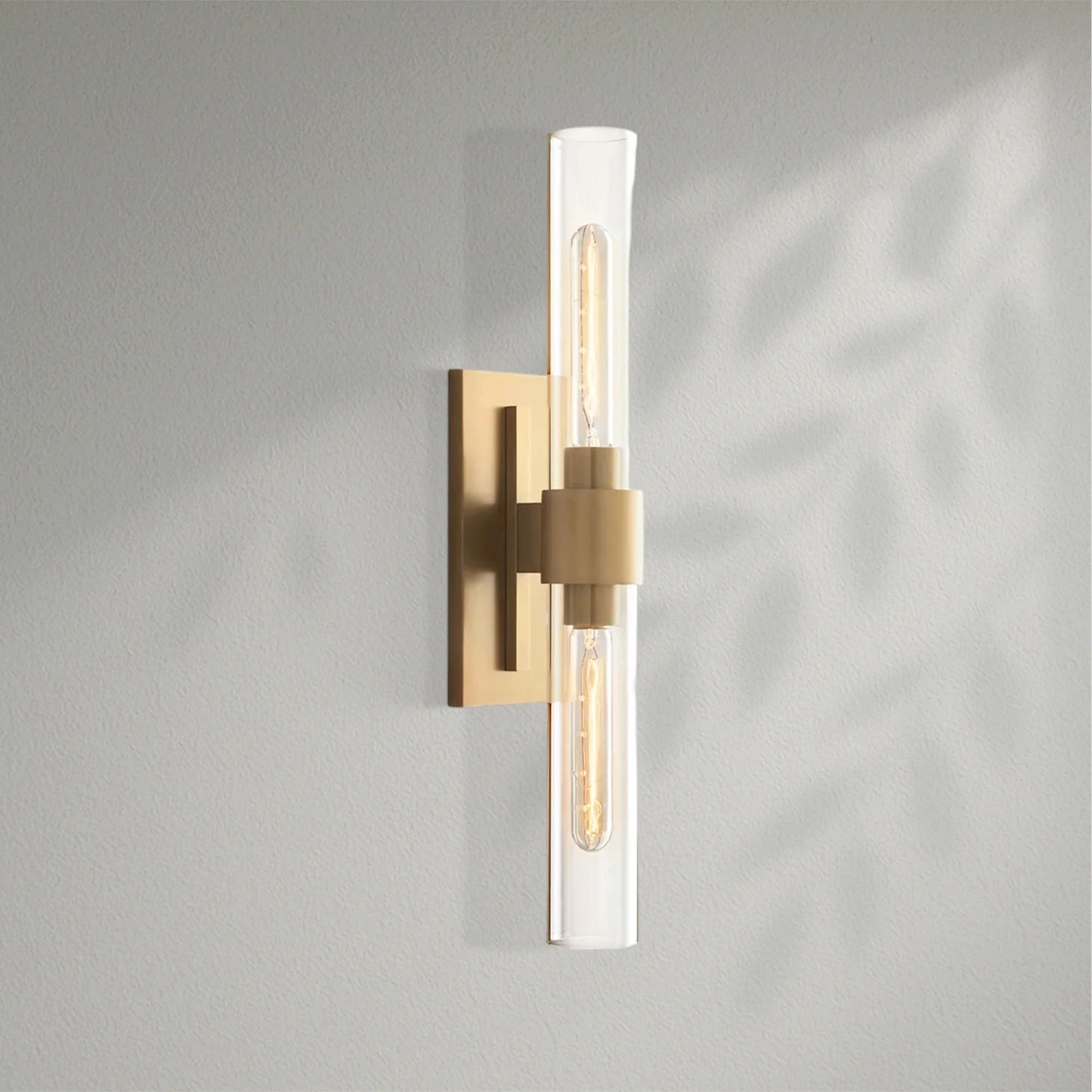 Savelle Glass Linear Wall Sconce - Lightings Menu