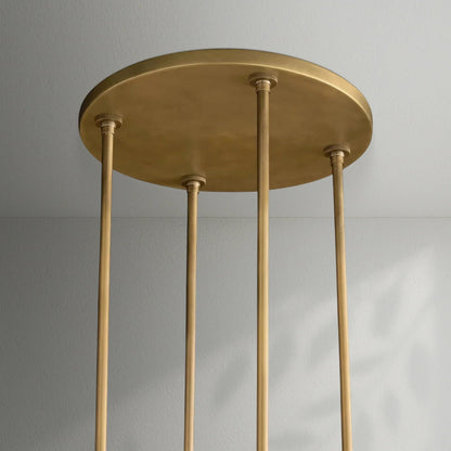 Savelle Glass Round Chandelier - Lightings Menu