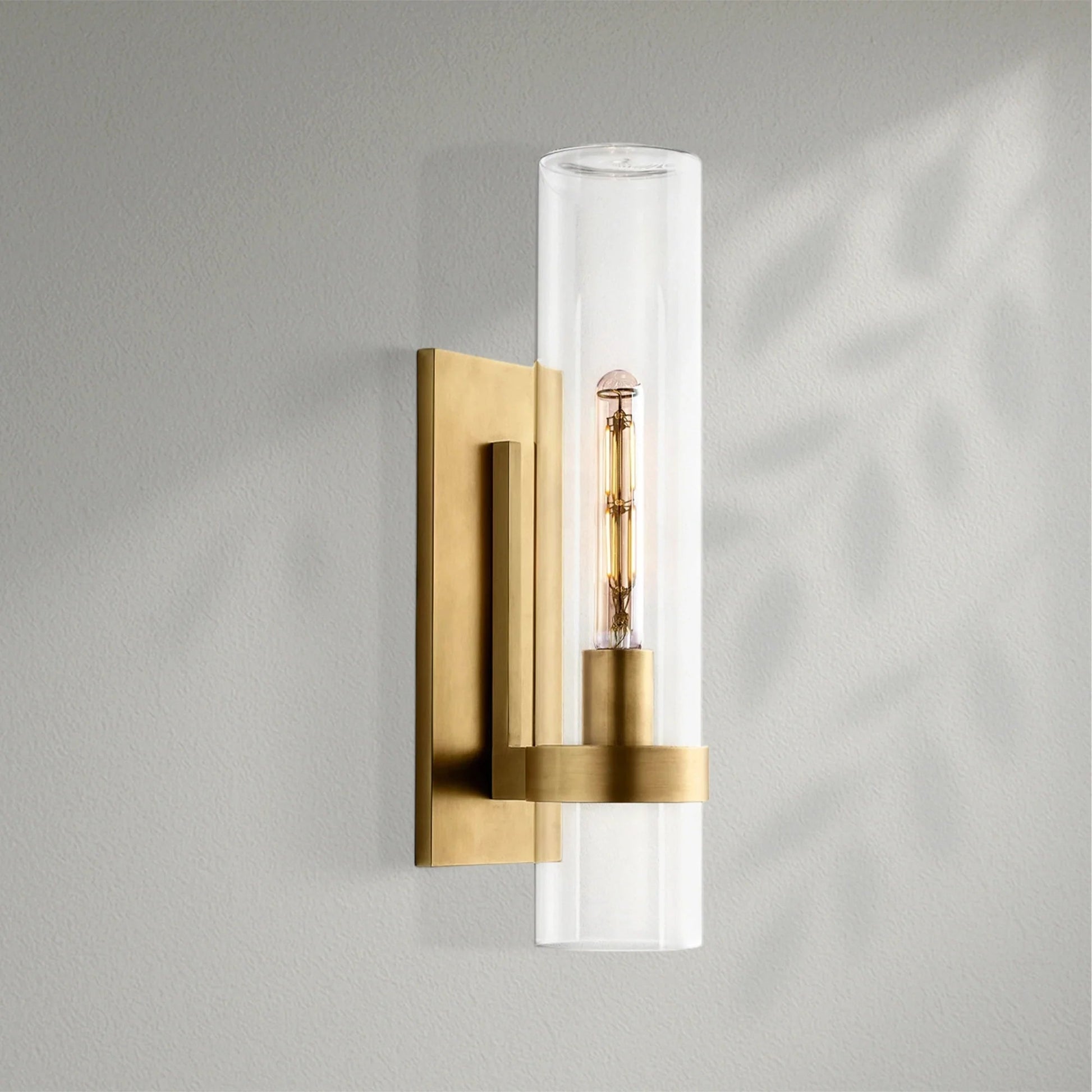 Savelle Glass Wall Sconce - Lightings Menu