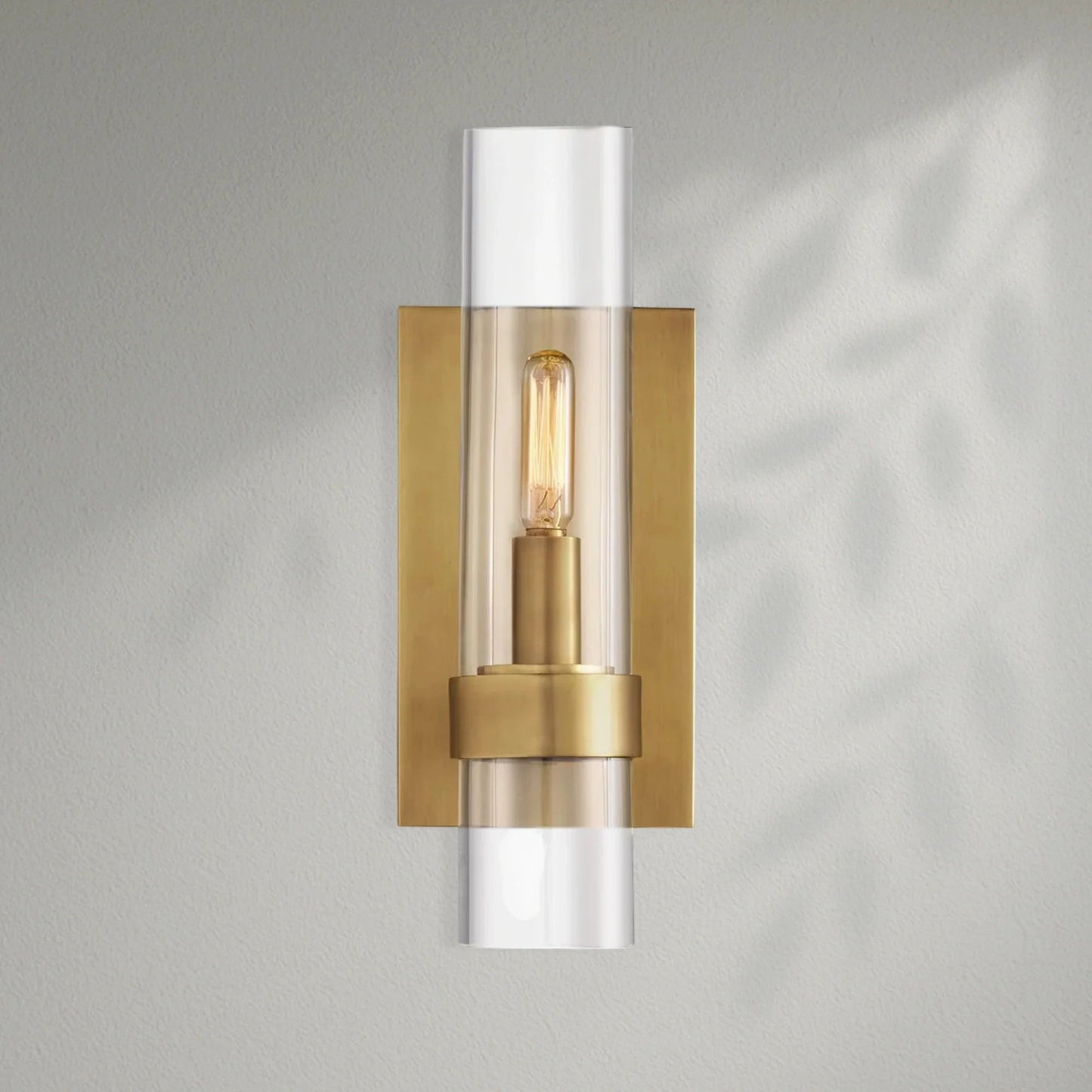 Savelle Glass Wall Sconce - Lightings Menu