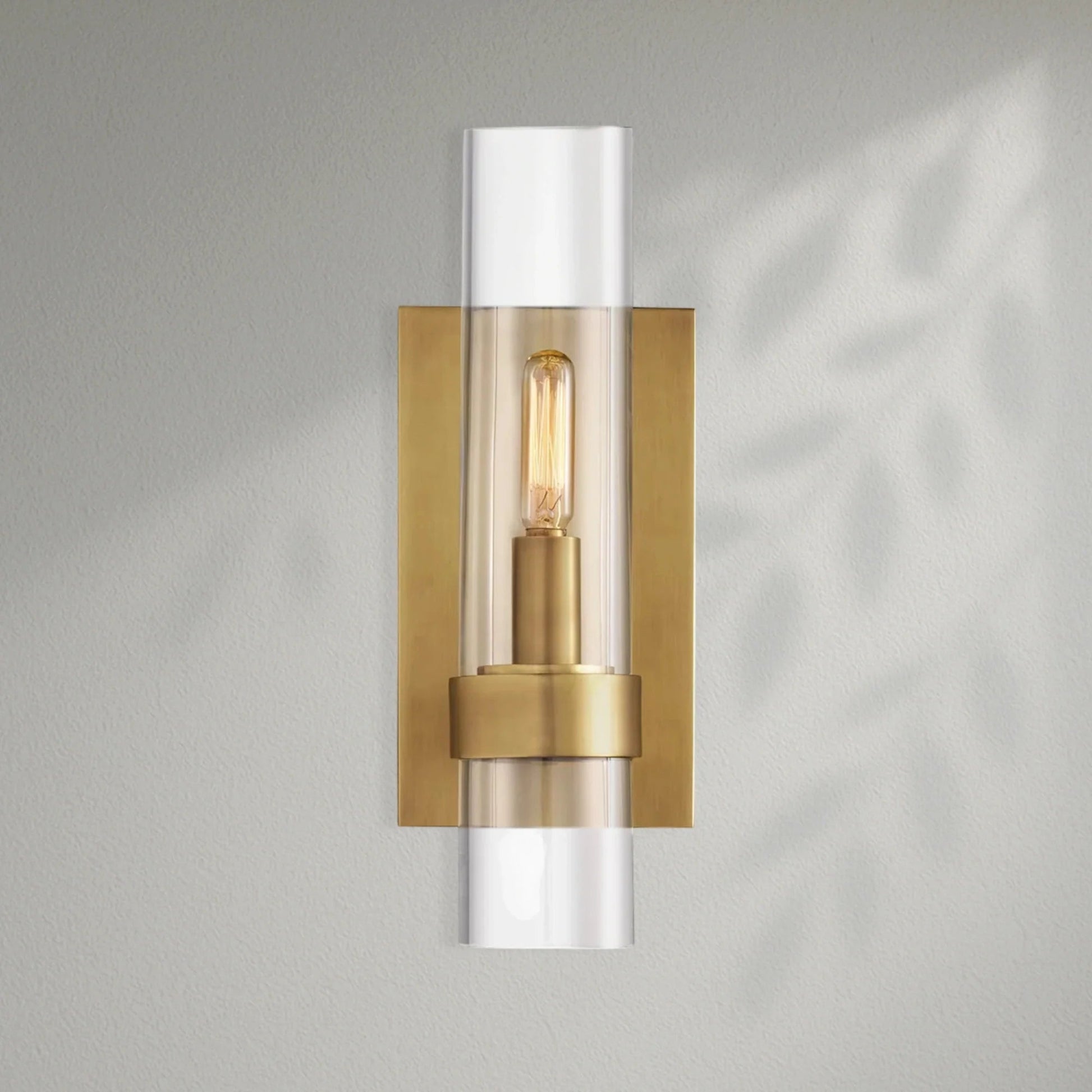 Savelle Glass Wall Sconce - Lightings Menu
