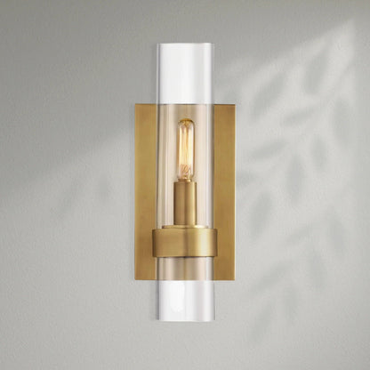 Savelle Glass Wall Sconce - Lightings Menu