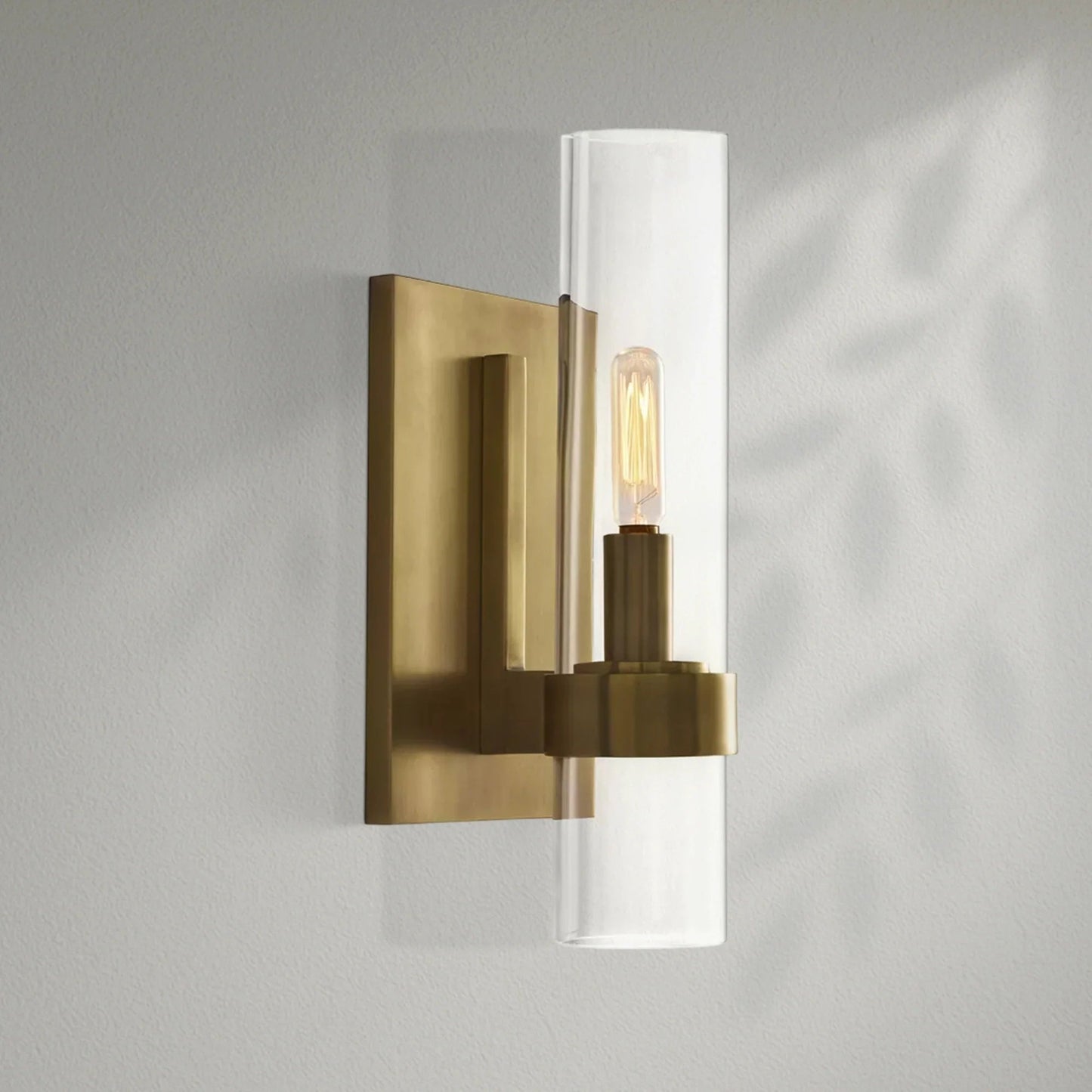 Savelle Glass Wall Sconce - Lightings Menu
