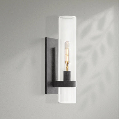 Savelle Glass Wall Sconce - Lightings Menu
