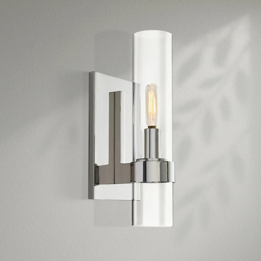 Savelle Glass Wall Sconce - Lightings Menu