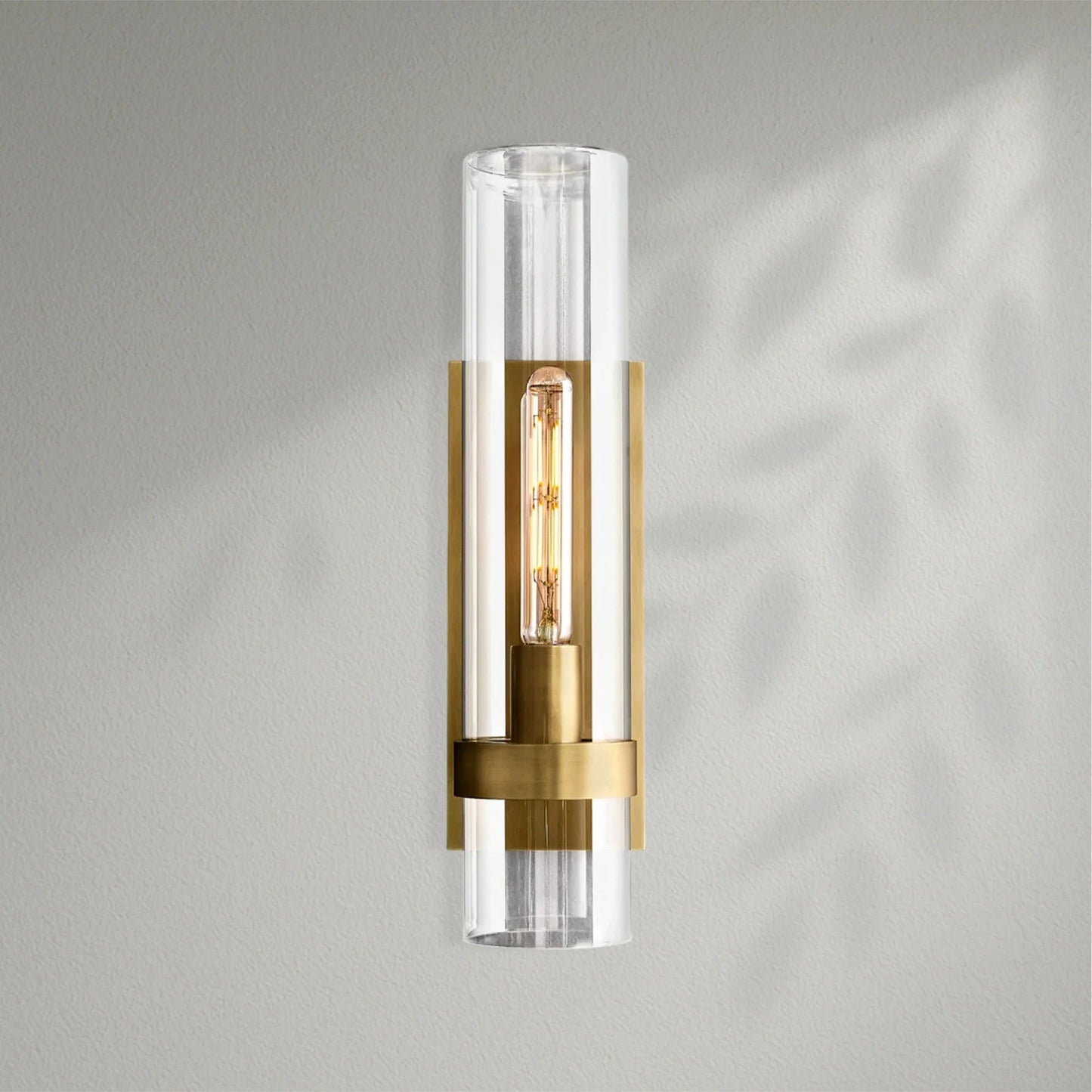 Savelle Glass Wall Sconce - Lightings Menu
