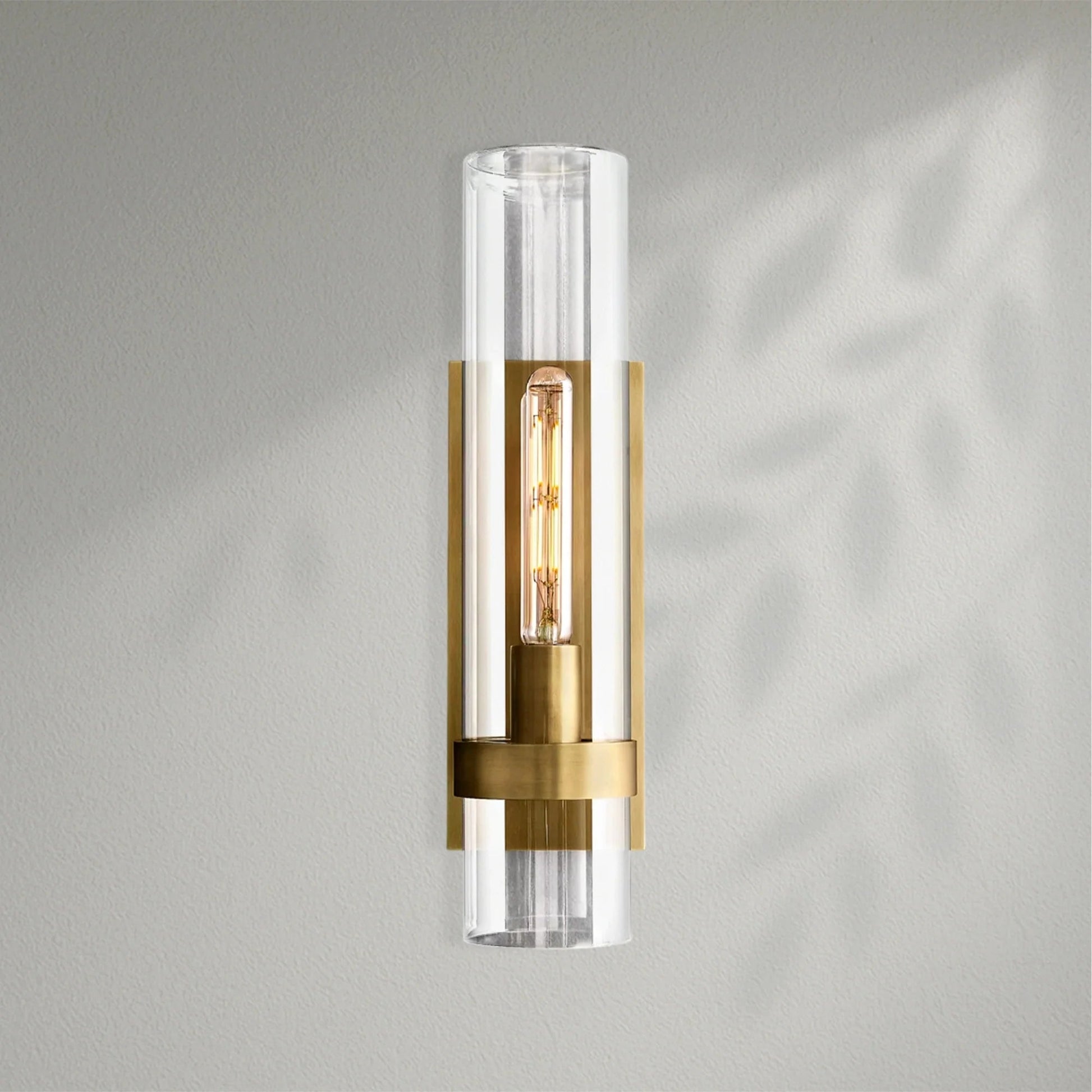 Savelle Glass Wall Sconce - Lightings Menu