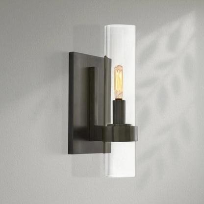 Savelle Glass Wall Sconce - Lightings Menu