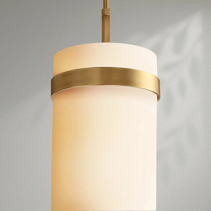 Savelle Milk Glass Pendant - Lightings Menu