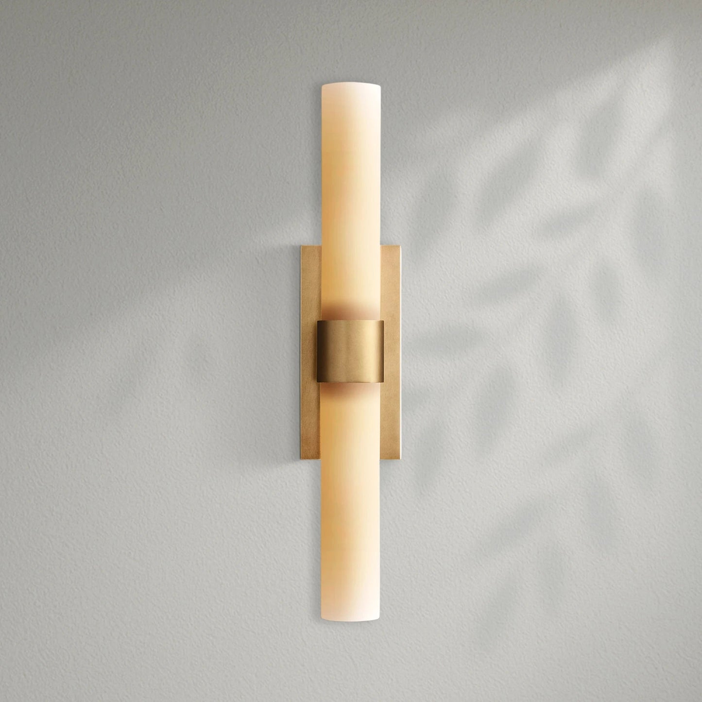 Savelle Milk Glass Sconce 23" - Lightings Menu
