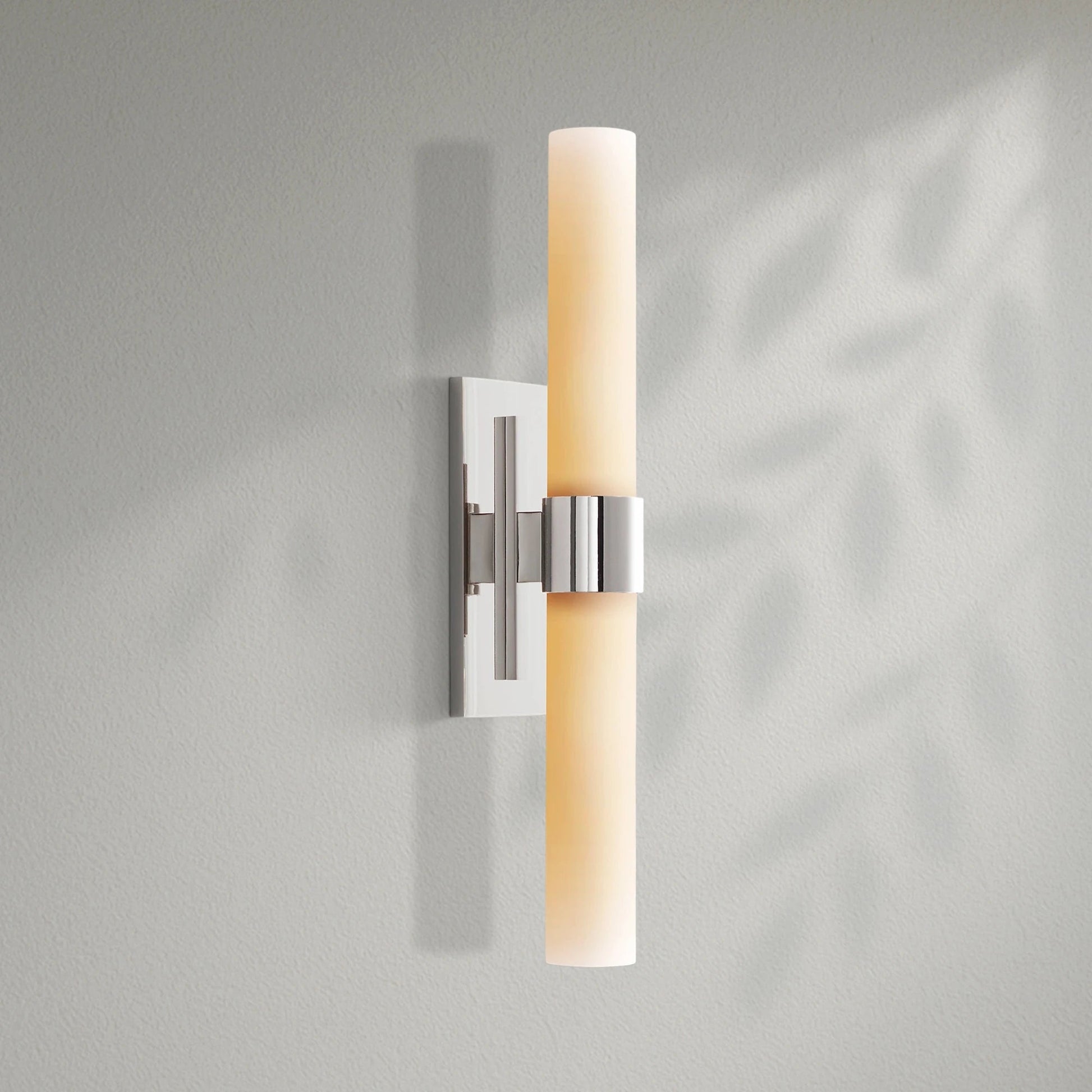 Savelle Milk Glass Sconce 23" - Lightings Menu
