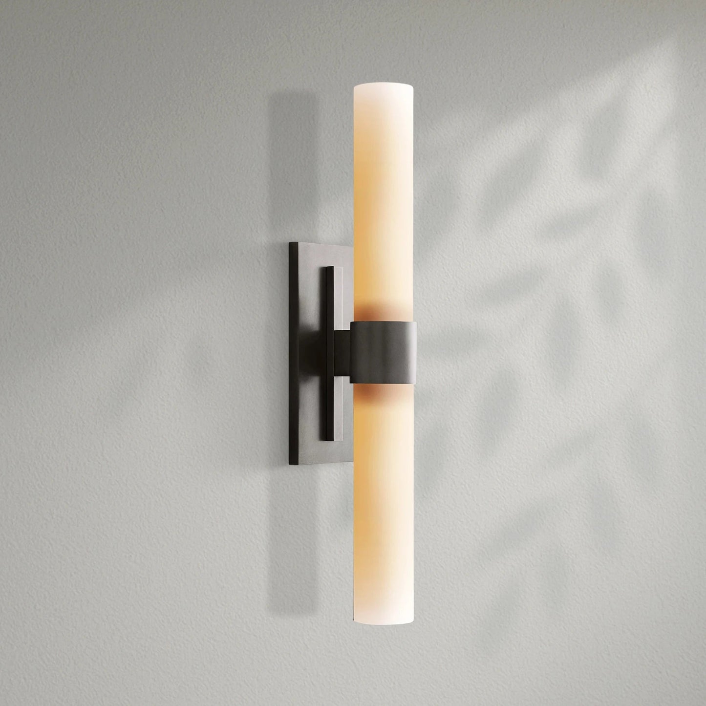 Savelle Milk Glass Sconce 23" - Lightings Menu