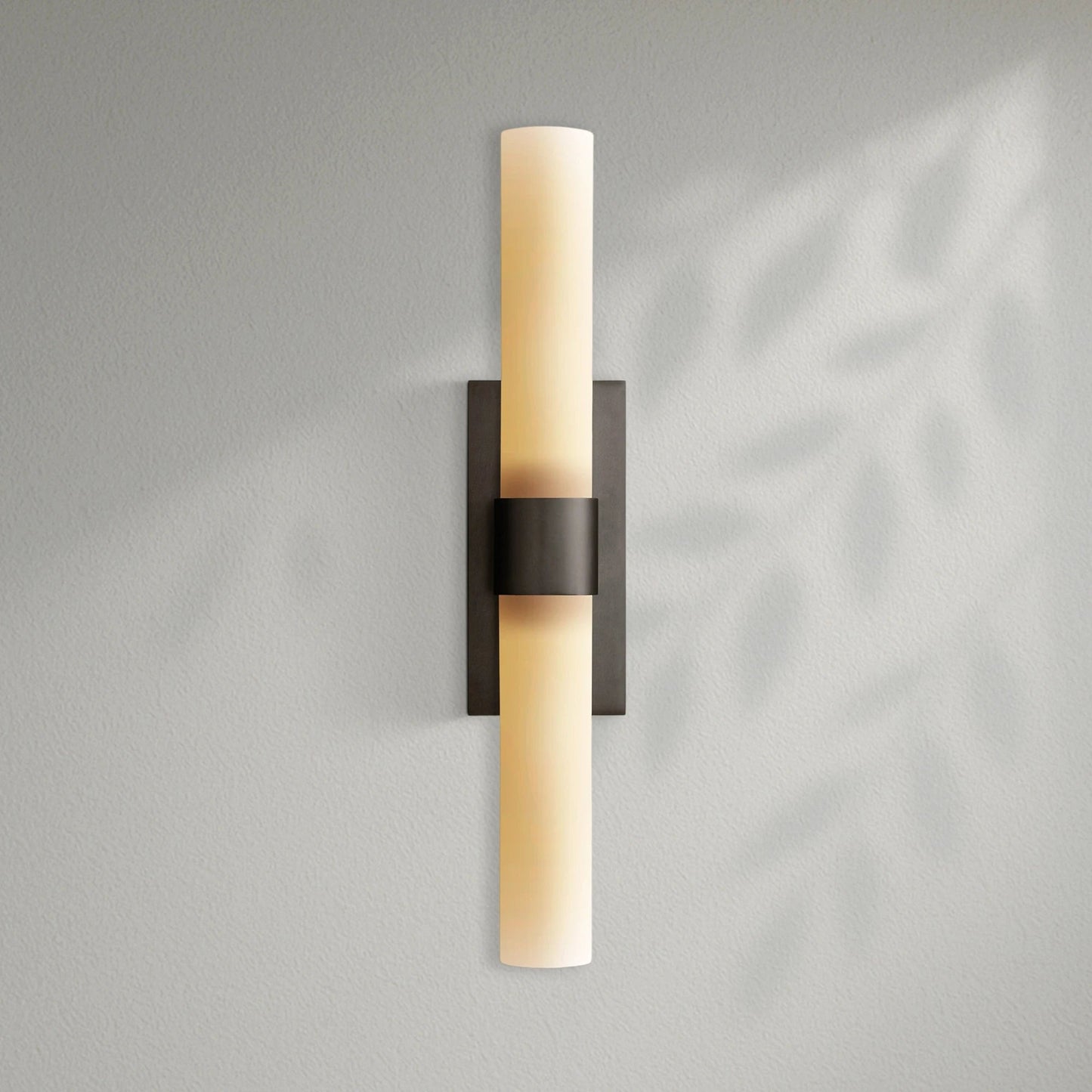 Savelle Milk Glass Sconce 23" - Lightings Menu